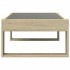 Mesa de centro con Infinity LED roble Sonoma 90x53x30