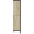 Aparador alto madera de ingeniería roble Sonoma 68x35x139