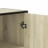 Aparador alto madera de ingeniería roble Sonoma 68x35x139
