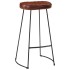 Set de mesa alta y taburetes 5 pzas madera maciza mango y