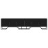 Mueble de TV madera de ingeniería negro 180x34x41