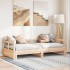Sofá cama sin colchón madera maciza de pino 80x200