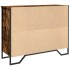 Aparador madera de ingeniería roble ahumado 97x32,5x74,5