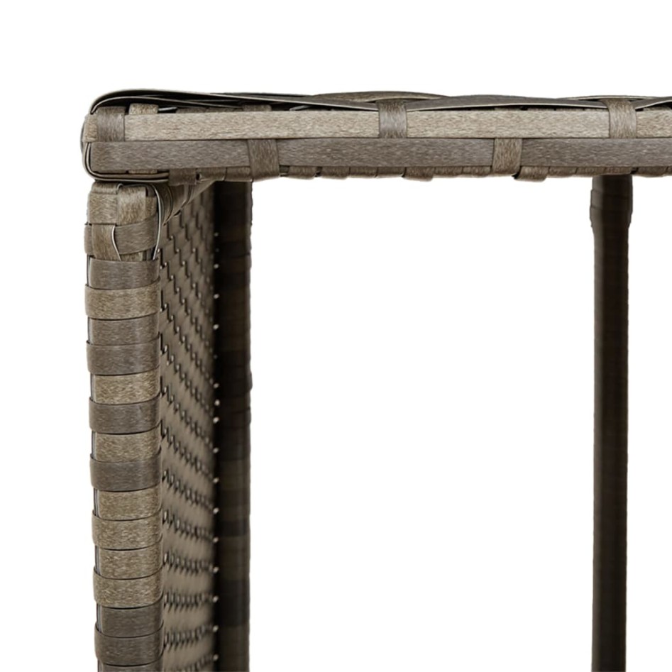 Borde bañera hidromasaje madera acacia y ratán sintético