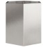 Jardineras hexagonales 2 uds acero inoxidable 46x40x45