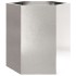 Jardineras hexagonales 2 uds acero inoxidable 46x40x45