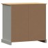 Aparador con cajones VIGO madera maciza pino gris 78x40x75