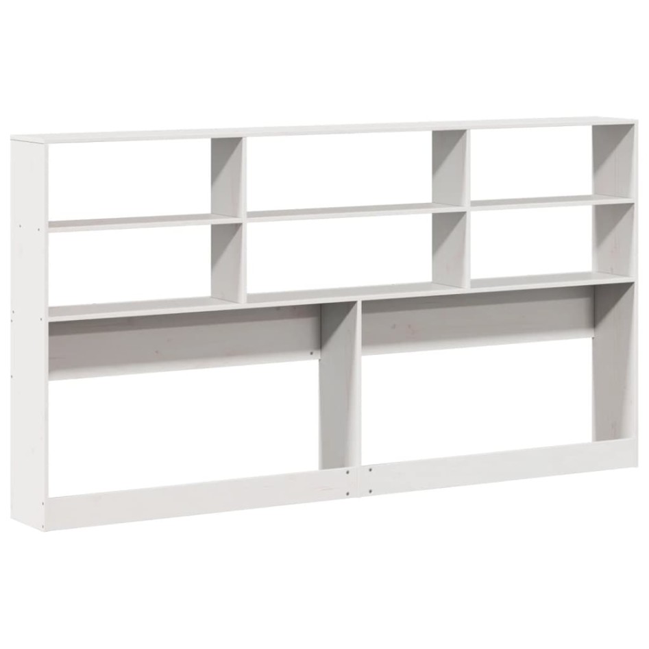 Cabecero de cama almacenaje madera maciza pino blanco 200