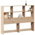 Cabecero de cama con almacenaje madera maciza de pino 160
