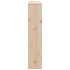 Cabecero de cama con almacenaje madera maciza de pino 160