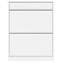 Mueble zapatero ALTA madera maciza de pino blanco 77x35x96