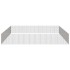 Recinto corral animales 48 paneles hierro galvanizado 54x100
