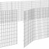 Recinto corral animales 48 paneles hierro galvanizado 54x100