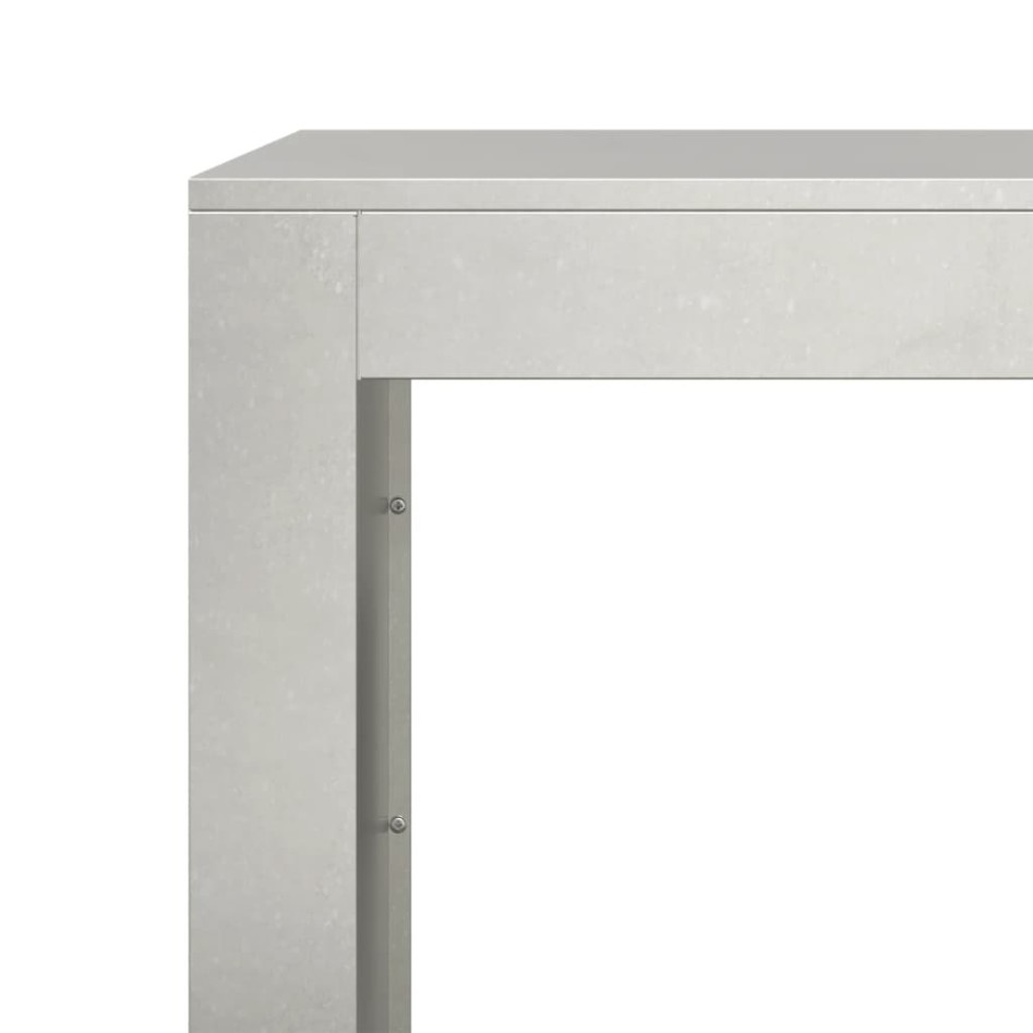 Leñero de acero inoxidable 100x40x100