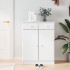 Mueble zapatero ALTA madera maciza de pino blanco 77x35x96