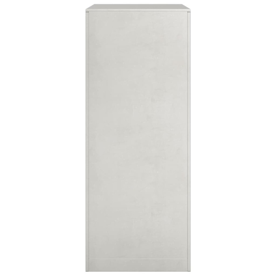 Leñero de acero inoxidable 60x40x100