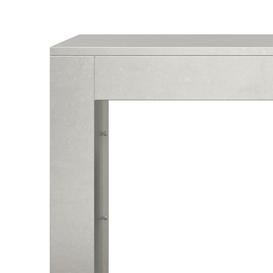 Leñero de acero inoxidable 60x40x100