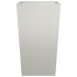 Jardineras 2 uds de acero inoxidable 45x45x75