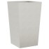 Jardineras 2 uds de acero inoxidable 45x45x75