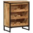 Botellero para 9 botellas madera maciza mango 55x33x70