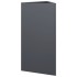 Jardineras 2 uds acero gris antracita 40x34,5x70