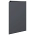 Jardineras 2 uds acero gris antracita 50x43x75