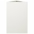 Jardineras triangulares 2 uds acero blanco 50x43x75