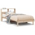 Cama con estantería sin colchón madera maciza de pino 90x190