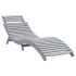 Tumbonas 2 unidades madera maciza acacia gris 184x55x64