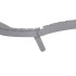 Tumbonas 2 unidades madera maciza acacia gris 184x55x64