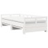 Sofá cama nido con colchones madera maciza pino blanca