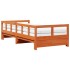 Sofá cama nido con colchones madera maciza pino marrón