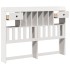 Cabecero de cama almacenaje madera maciza pino blanco 160