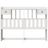 Cabecero de cama almacenaje madera maciza pino blanco 140