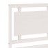 Cama extralarga sin colchón madera maciza blanca 160x220