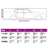 Funda completa coche Sedan protección antigranizo XL