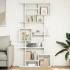 Estantería librería madera de ingeniería blanca 92x29x188