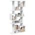 Estantería librería madera de ingeniería blanca 92x29x188