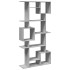 Estantería de madera de ingeniería gris Sonoma 92x29x188