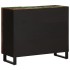 Aparador de madera maciza acacia 90x34x75