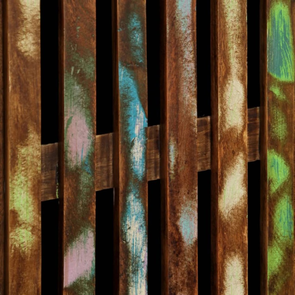 Aparador de madera maciza acacia 90x34x75