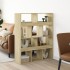 Separador de ambientes madera roble Sonoma 100x33x125,5