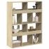 Separador de ambientes madera roble Sonoma 100x33x125,5