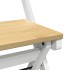 Set comedor plegable mariposa 5 pzas Corona madera pino