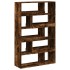 Estantería madera de ingeniería roble ahumado 100x33x156,5