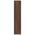 Separador de ambientes madera marrón roble 100x33x156,5
