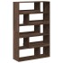 Separador de ambientes madera marrón roble 100x33x156,5