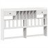 Cama sin colchón madera maciza de pino blanca 180x200
