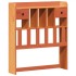 Estructura de cama sin colchón madera de pino marrón 90x200