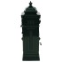 Buzón de columna de aluminio estilo vintage inoxidable